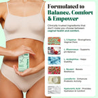 Pure Woman Pure Flora box back view with usage instructions