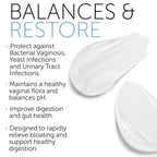 Clinical feminine care vaginal probiotic gel components