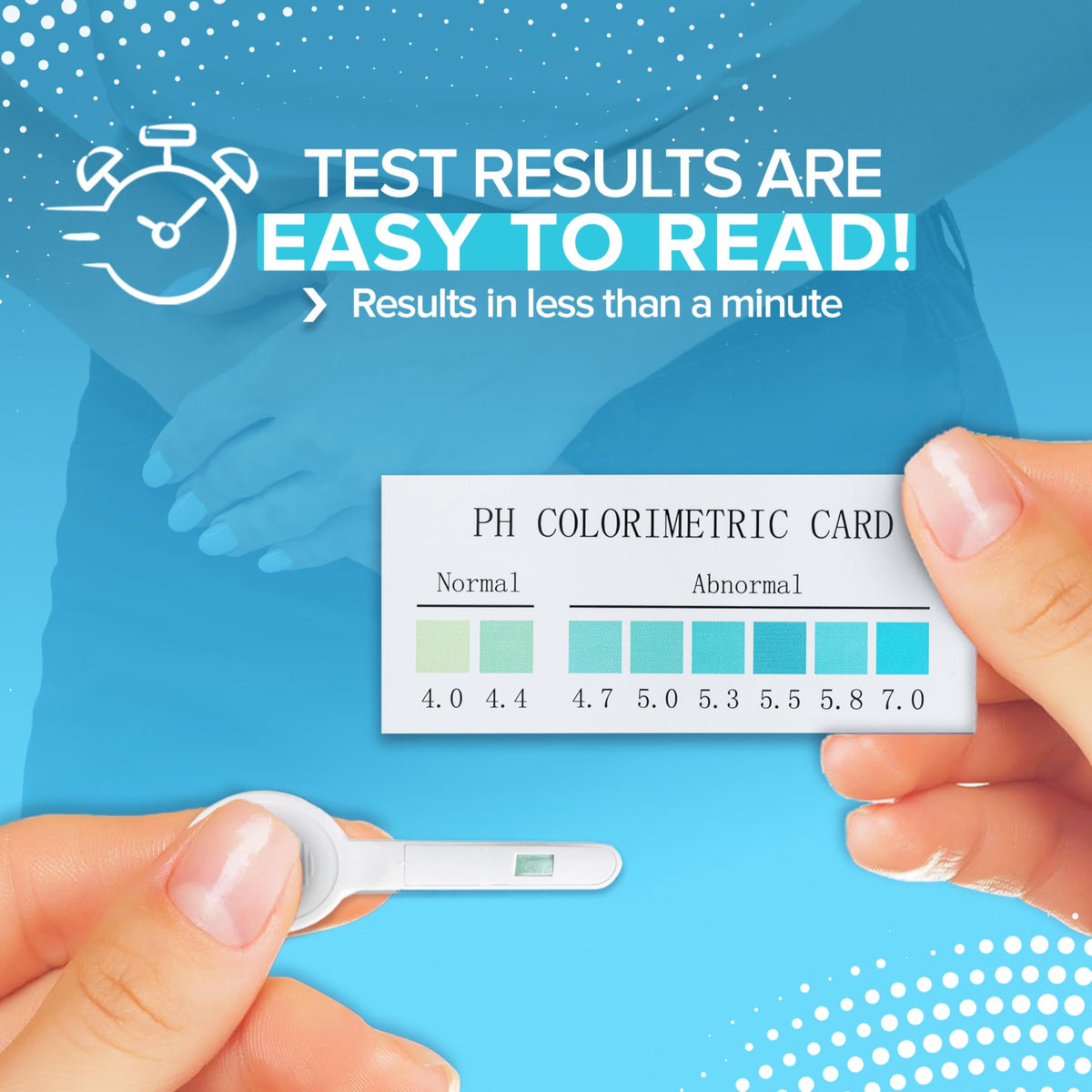 One Step feminine health pH test kit packaging