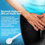 Five individual foil wrapped vaginal pH test applicators