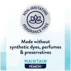 Back of Monistat Maintain packaging showing product details