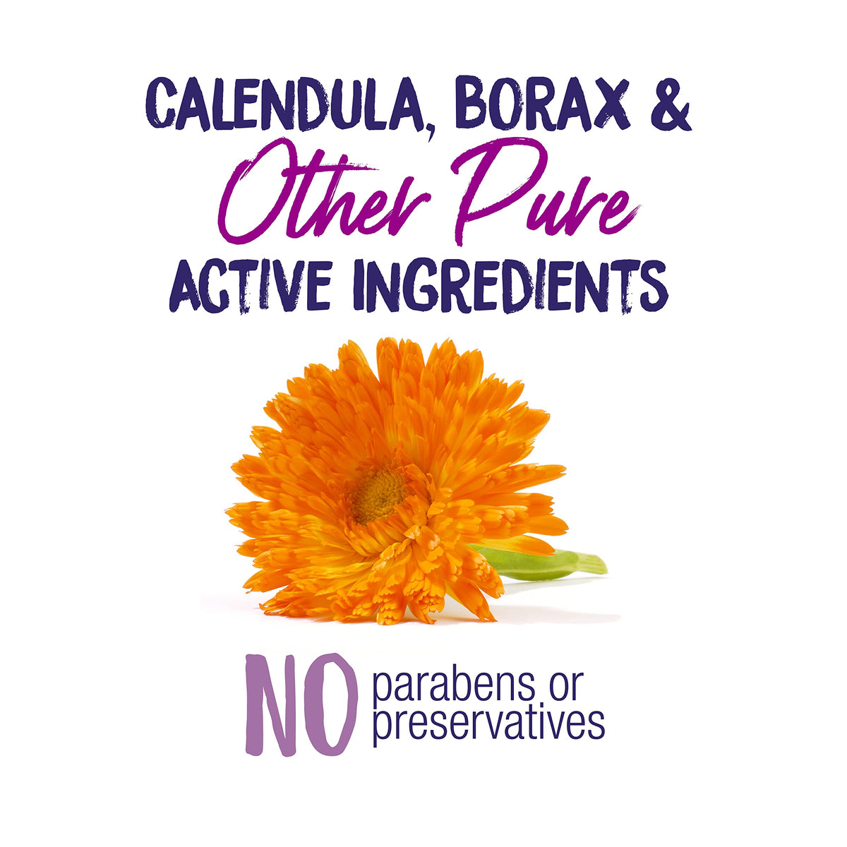 Back of Boiron YeastCalm packaging showing active ingredients