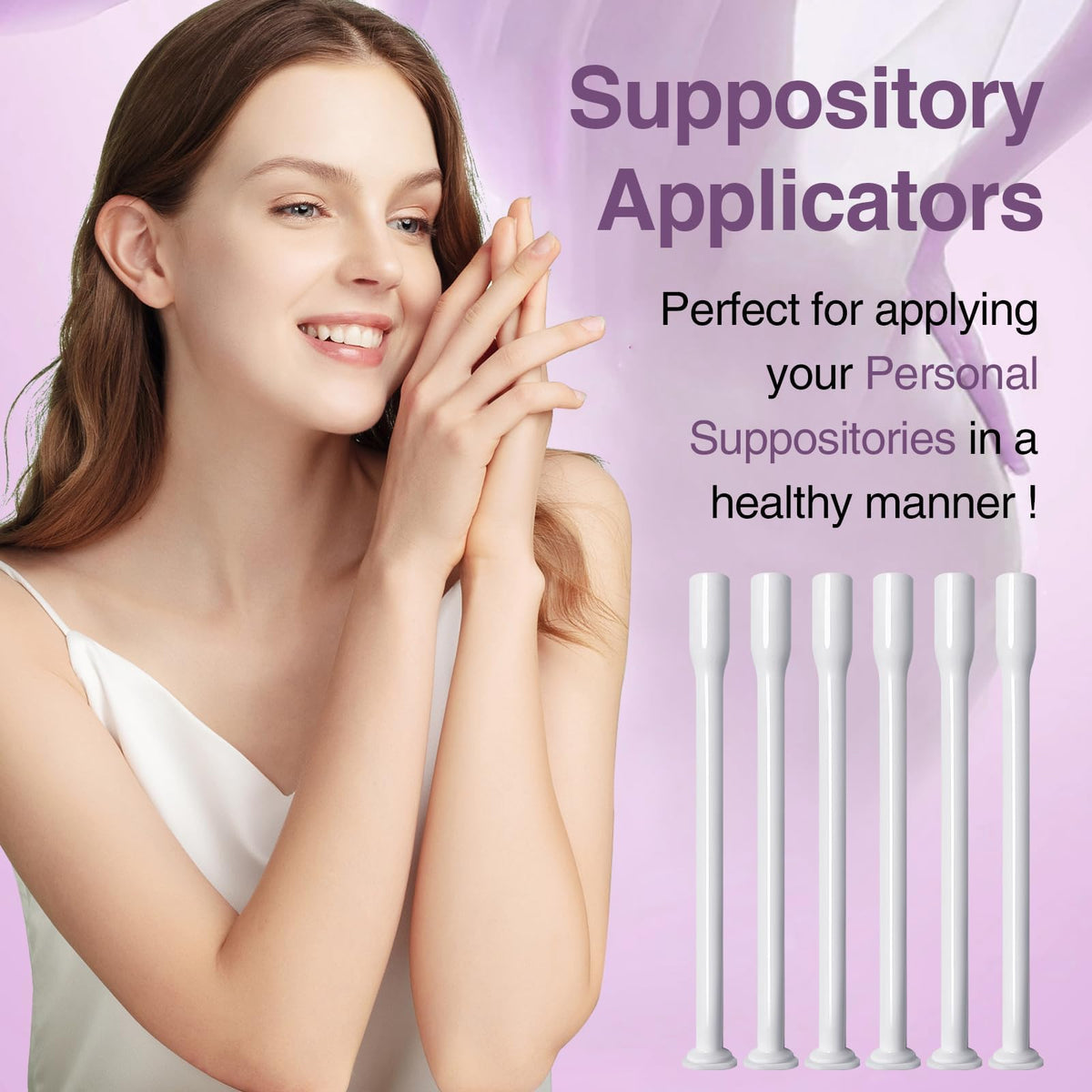 Dizzily hygienic individually wrapped vaginal applicator pack