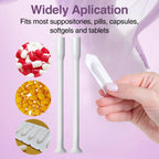 Dizzily feminine care applicator for boric acid capsules