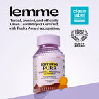 Lemme Purr ingredients label for vaginal health