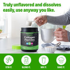 Orgain non-GMO gluten-free collagen peptides for hair and skin health