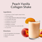 Alaya Multi Collagen Peptides blend featuring grass fed bovine and wild caught fish ingredients