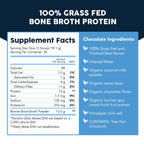 Paleovalley clean protein supplement bag showing thirty servings and gluten free labels
