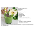Scoop of dietary collagen powder being added to morning coffee