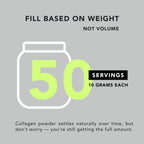 Paleo friendly non GMO gluten free marine collagen packaging details
