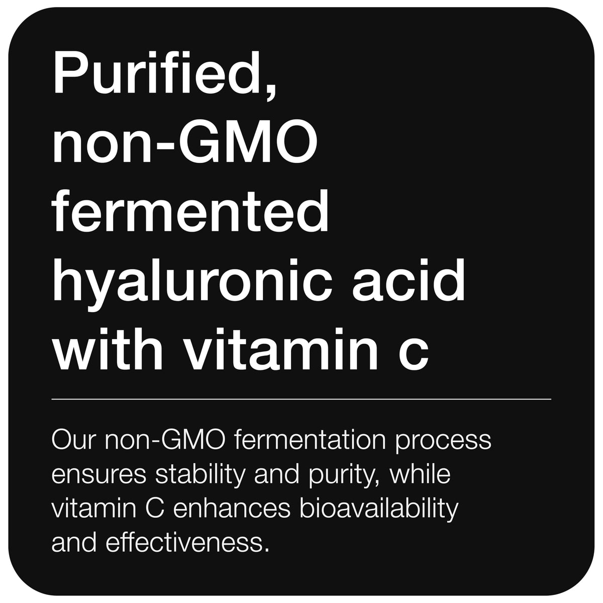 Toniiq Hyaluronic Acid Capsule Closeup