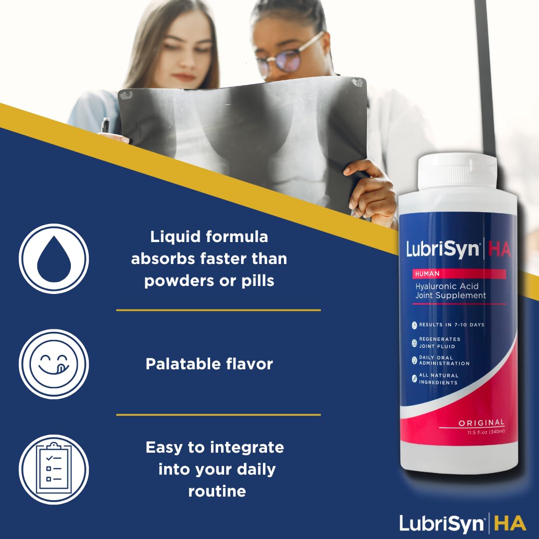 Lubrisyn Liquid Hyaluronic Acid supplement 11.5 fluid ounce size