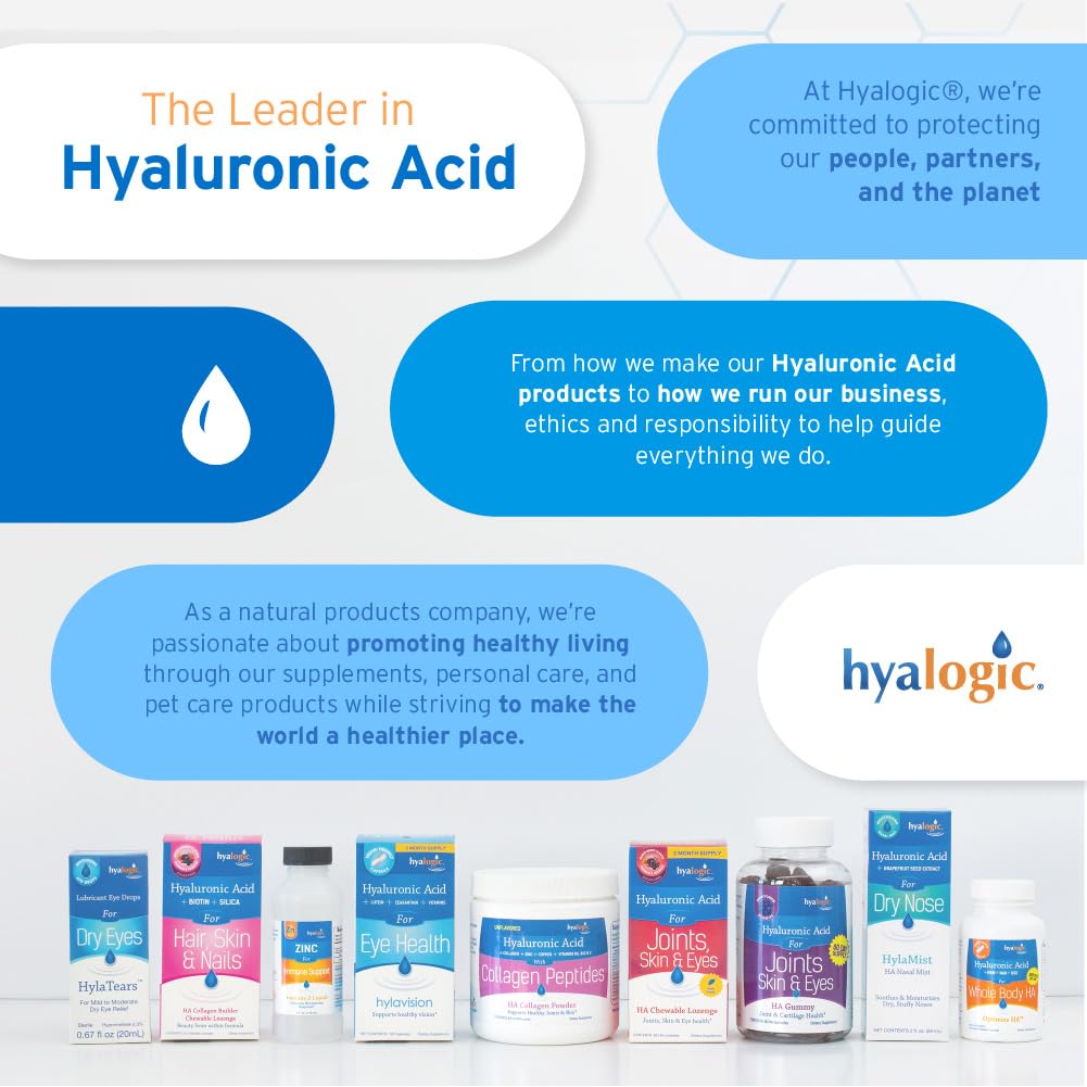 Hyalogic Hyaluronic Acid Liquid 100mg Premium Packaging