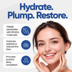 Amber And Misk Pure Hyaluronic Acid Powder 50 Grams