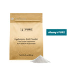 Pure Original Ingredients Hyaluronic Acid Powder fine texture visualization