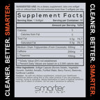 Authentic USA imported SmarterVitamins dietary supplement bottle for pre workout and study focus