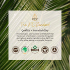 VTC MCT oil bottle lifestyle product shot