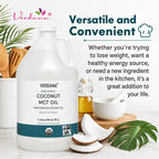 Verdana fractionated coconut oil liquid texture