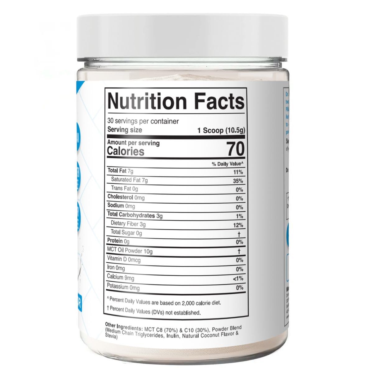Dr. Colbert MD dietary supplement showcasing clean ingredients and allergen safety certifications.