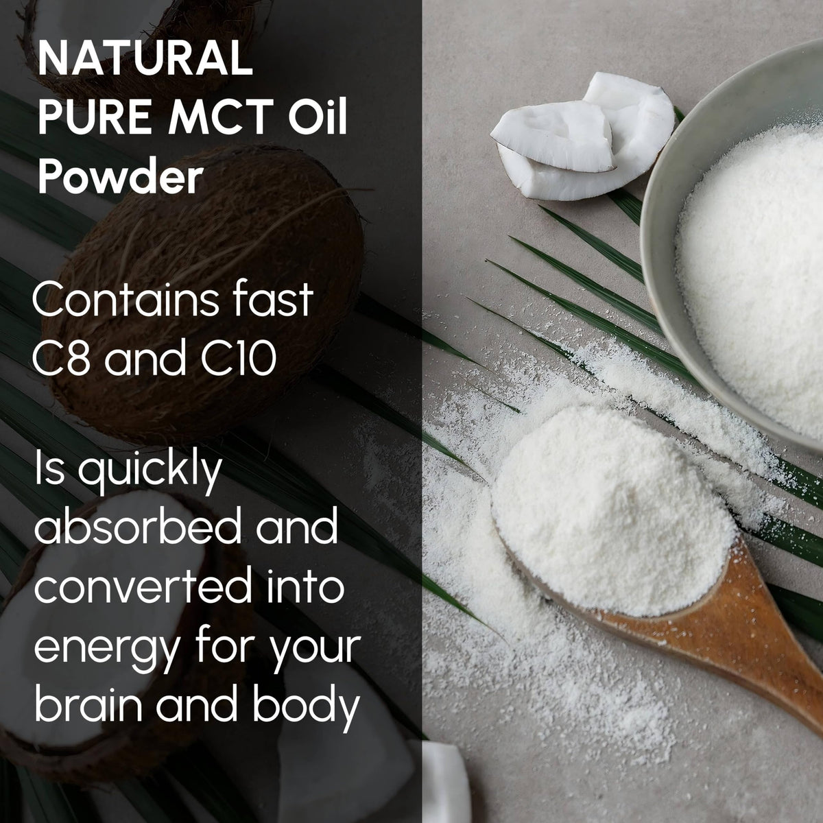 Beleon MCT Oil Powder nutritional supplement pouch
