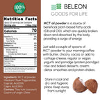 Beleon Goods For Life keto-friendly coffee creamer