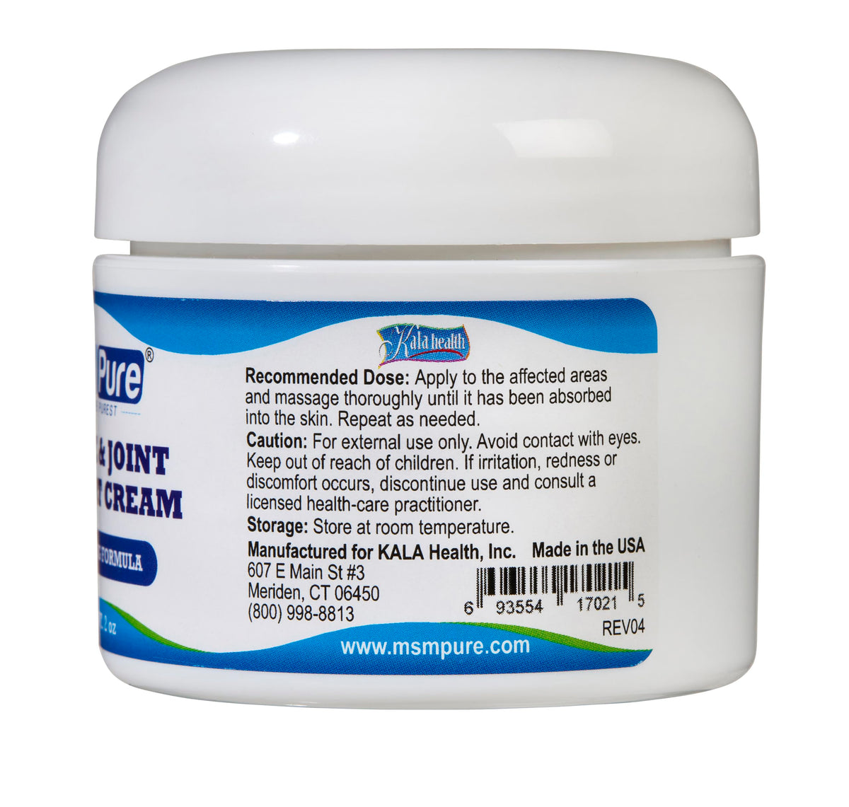 Fast absorbing non staining MSM topical formula texture application for athletes