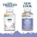 Solaray joint supplement with turmeric boswellia and devils claw ingredients list view.