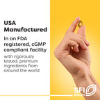 USA imported SFI Health joint care capsules for cartilage production and flexibility.