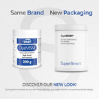 SuperSmart methylsulfonylmethane organic sulfur pure powder supplement container