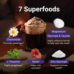 MoonBrew nighttime superfoods cocoa mix lifestyle packaging