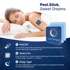Ghed271 overnight comfort sleep patches box displaying instructions and twenty eight count supply