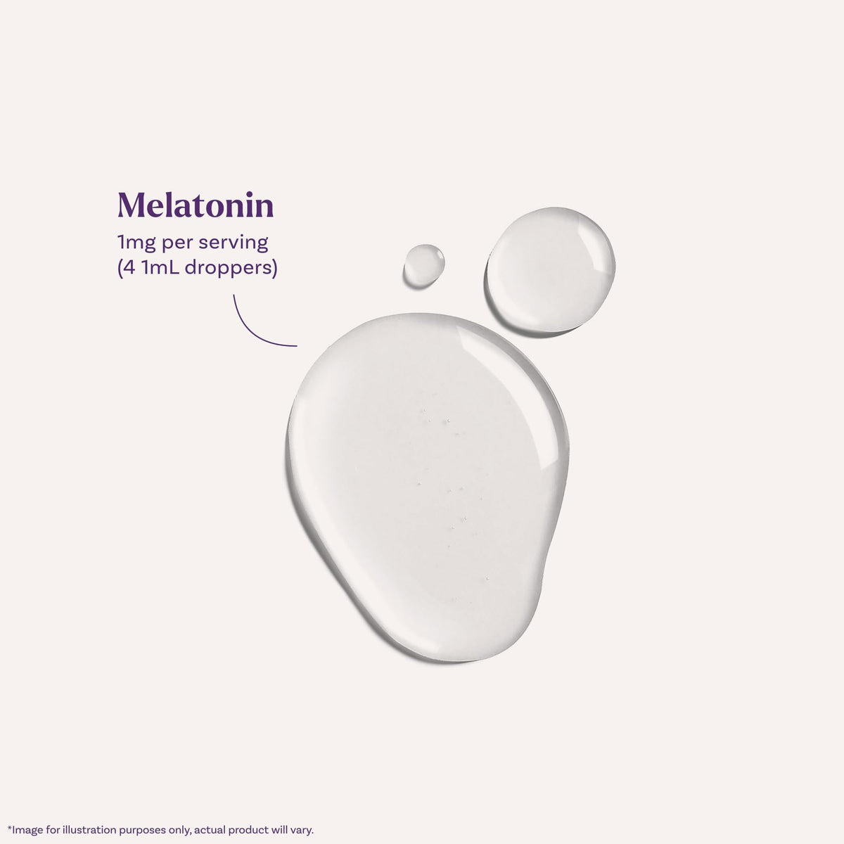 Natrol Liquid Melatonin dropper mechanism highlighting the adjustable dosage tincture top