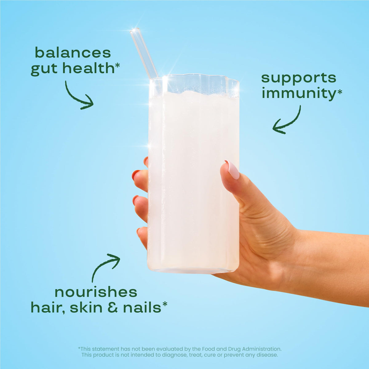 Bloom Nutrition Bovine Colostrum powder texture and scoop