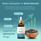 Breathium mullein drops packaging displaying the sixty servings count and natural immune support benefits.