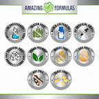 Capsule size of Amazing Nutrition Quercetin with Bromelain