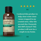 Close up of Nature's Sunshine Lymphatic Drainage 2 fluid ounce bottle