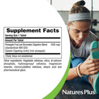 NaturesPlus Ultra Bromelain 60 tablets supplement facts