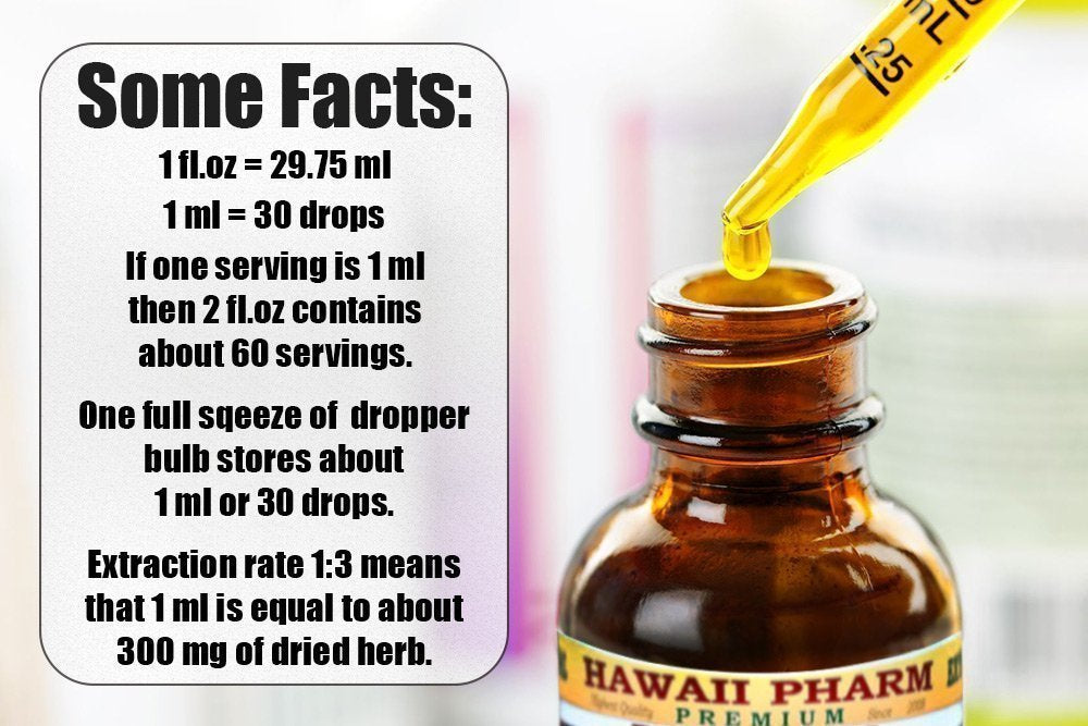 Hawaii Pharm Bromelain natural pineapple enzyme extract 2 fluid ounces
