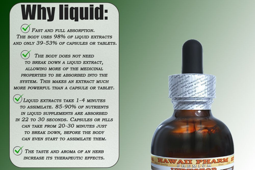 Authentic Hawaii Pharm herbal glycerite for digestive support