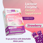 Sensi Latte Lactase Enzyme high potency sugar free tablets package contents displayed clearly