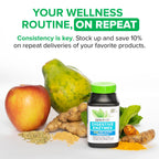 Zenwise Health anti bloating supplement container display showing authentic USA imported security markers