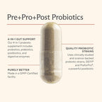 Sunergetic premium four in one symptom defense capsules supplement facts panel