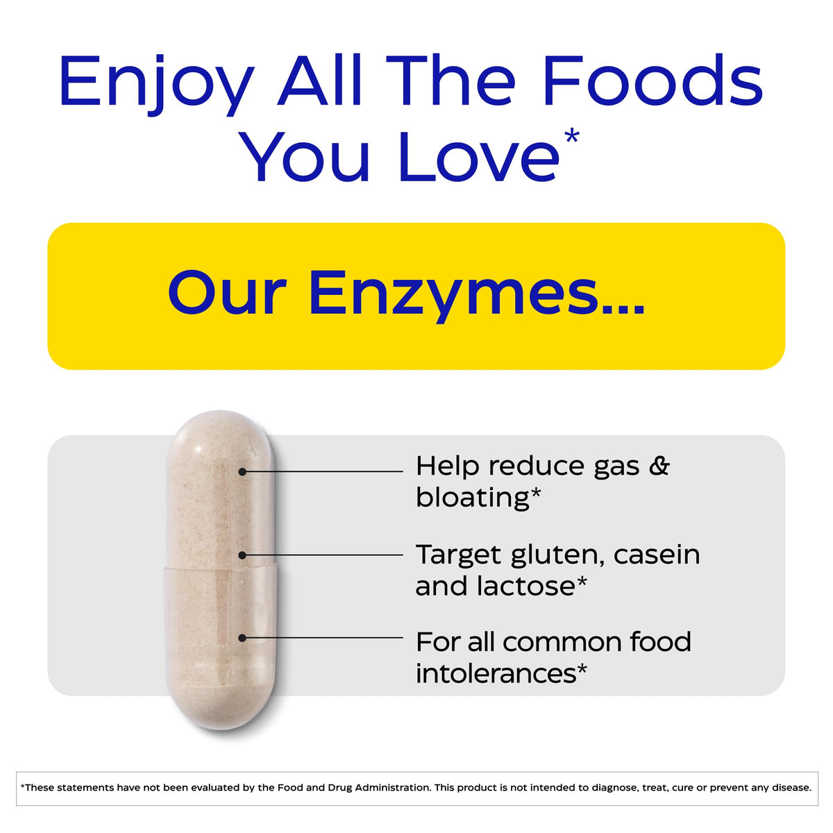 Enzymedica Digest Spectrum supplement bottle displaying Thera-blend technology and gluten and lactose digestive support.
