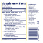 Enzymedica Digest Spectrum advanced digestive enzymes bottle showing clean formula free from soy and artificial fillers.