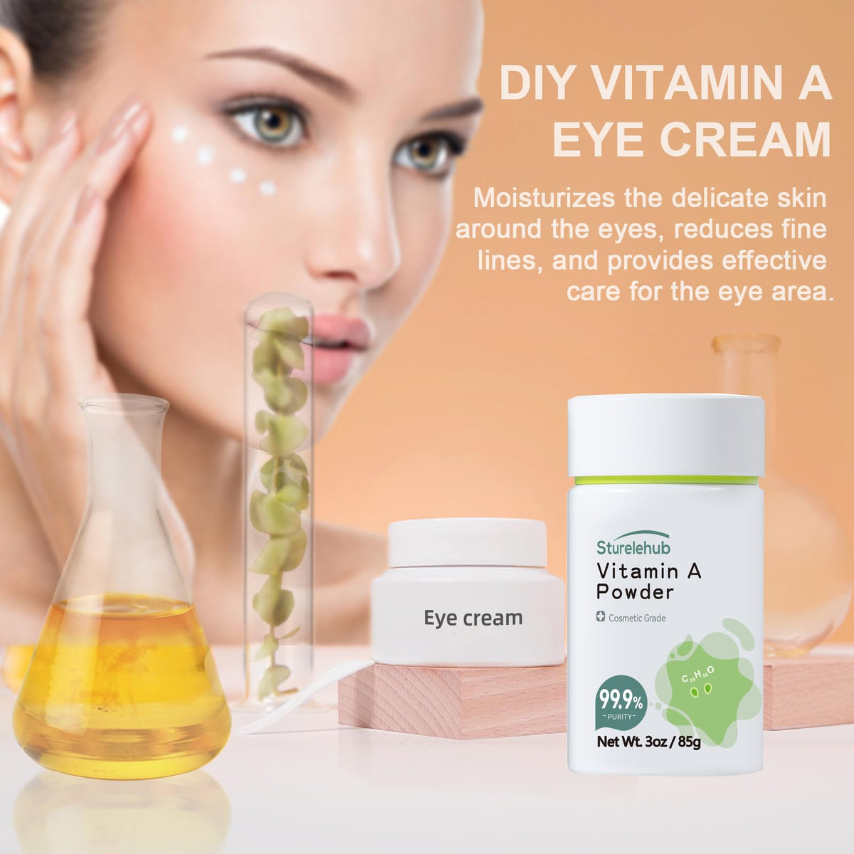 Sturelehub Retinol Powder for DIY skincare formulations