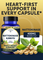 Lunakai USA made cardiovascular support supplement capsules label instructions