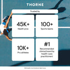 Thorne Betaine HCL and Pepsin 225 count bottle for gas and bloating relief