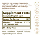 Solgar premium vitamin c vegetable capsules for antioxidant defense