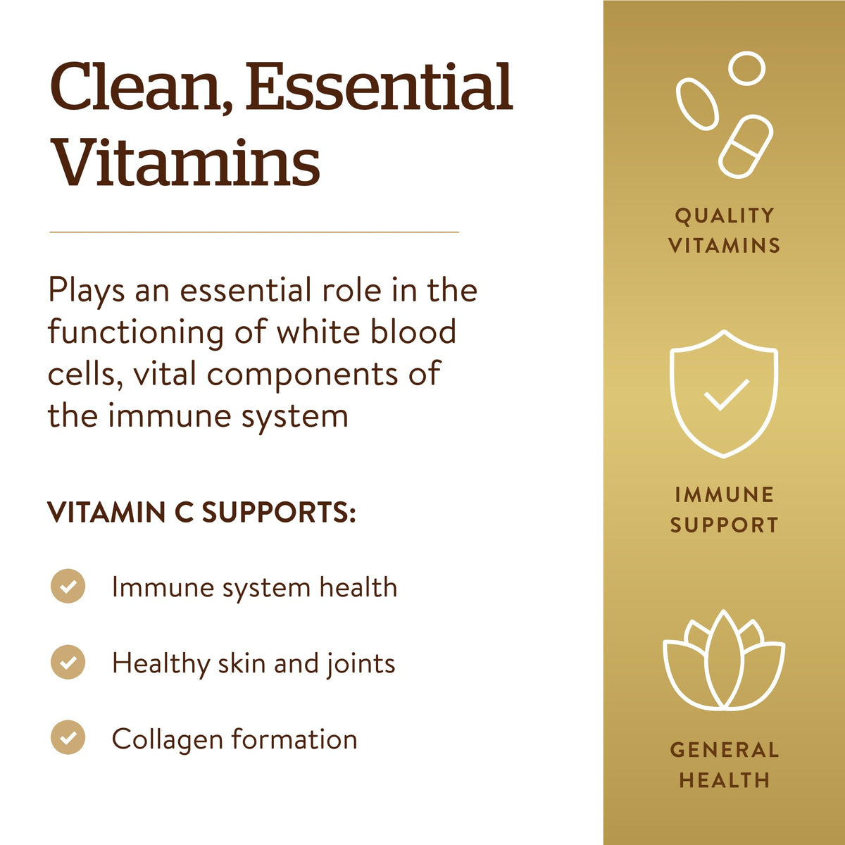 Solgar non-gmo gluten-free vitamin c daily wellness capsules supplement