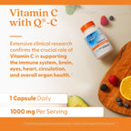 Doctor's Best vegan vitamin C capsule displayed next to the product packaging